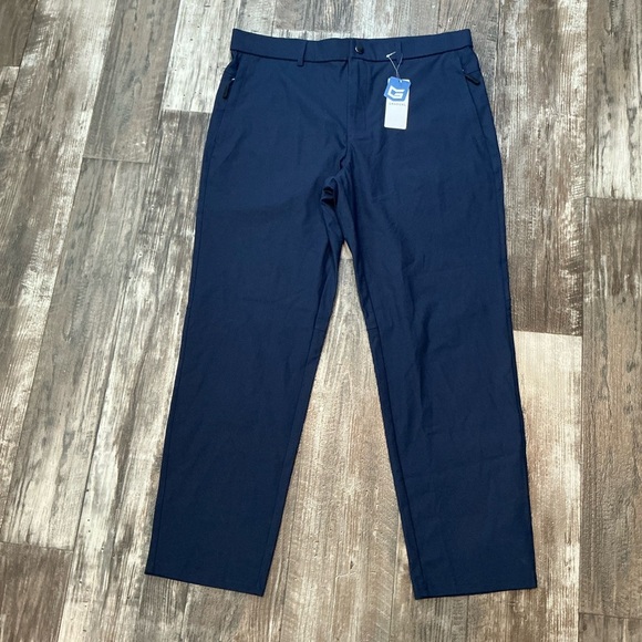 Men's Navy Pants Size Waist 34 Inseam 30 - Picture 1 of 7